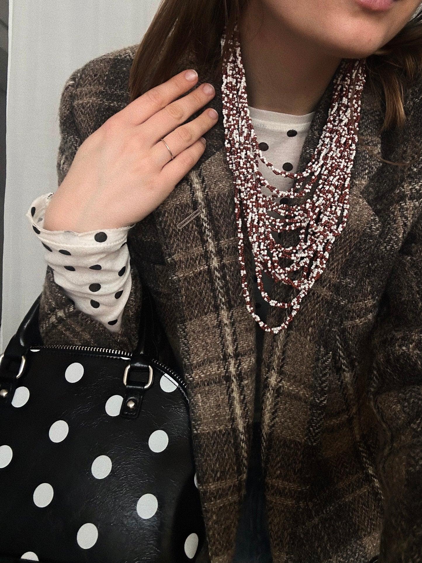 Lot 161: Beaded Necklace