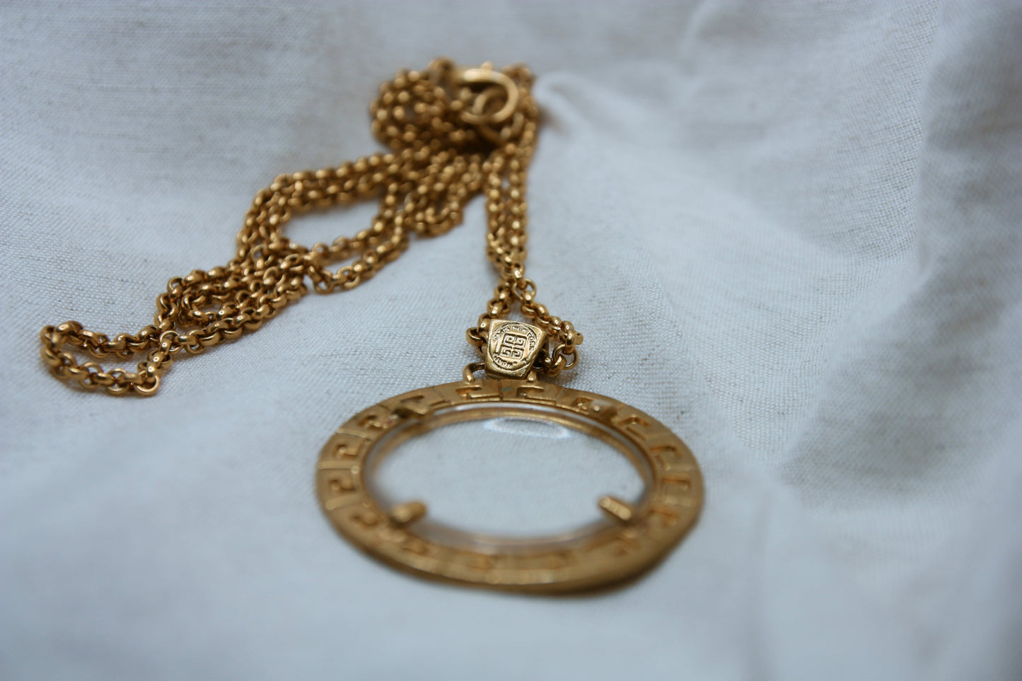 Givenchy Magnifying Glass Necklace