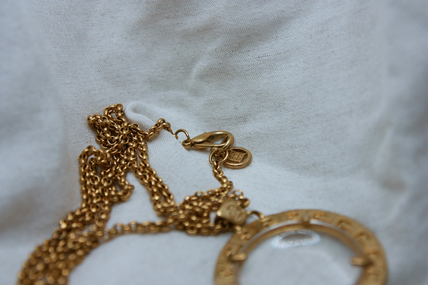 Givenchy Magnifying Glass Necklace