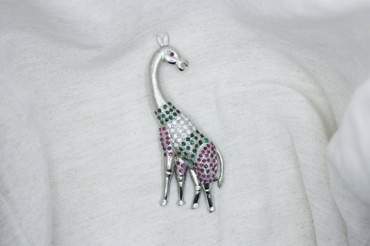 Giraffe Brooch