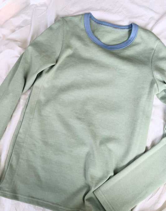 Green & Blue Longsleeve