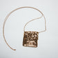 Lot 102: Vintage Metallic Mesh Necklace