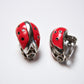 Lot 141: Vintage Ladybug Clips