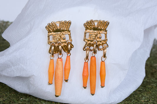 Ignacio Toledo Vintage Clip-on Earrings