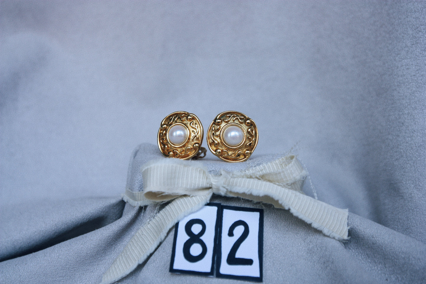 Lot 82: Vintage Anne Klein Clip Earrings