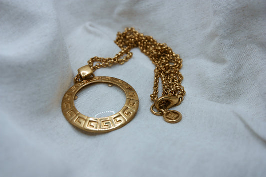 Givenchy Magnifying Glass Necklace