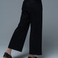 60s Pants in Black Silky Cotton