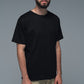Men’s T-shirt in Black Silky Cotton