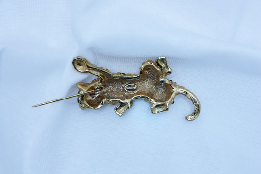 Leopard Brooch by "Gem-Craft"