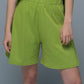 'Solnce' Shorts in Lime