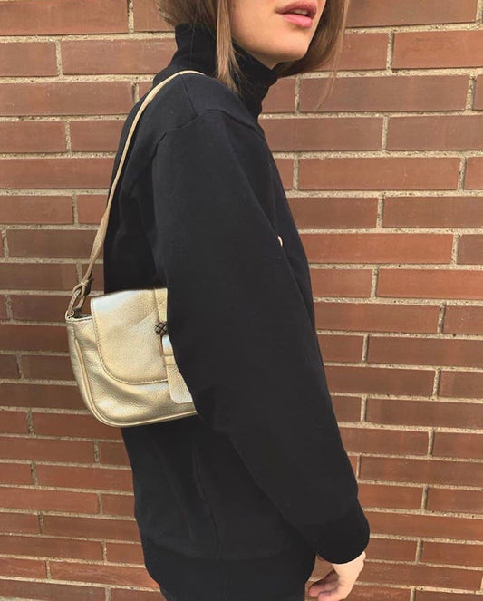 Cocoon Turtleneck in French Terry